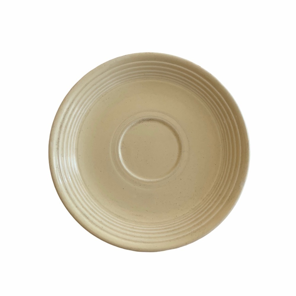 Vintage Fiestaware Saucer Ivory